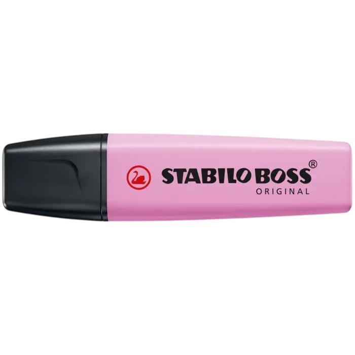 Marqueur Fluorescent STABILO Boss Original en Biseau Mauve Pastel