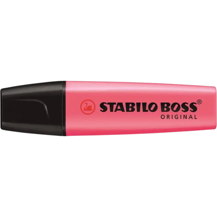 Marqueur Fluorescent STABILO Boss Original Coupé Rose