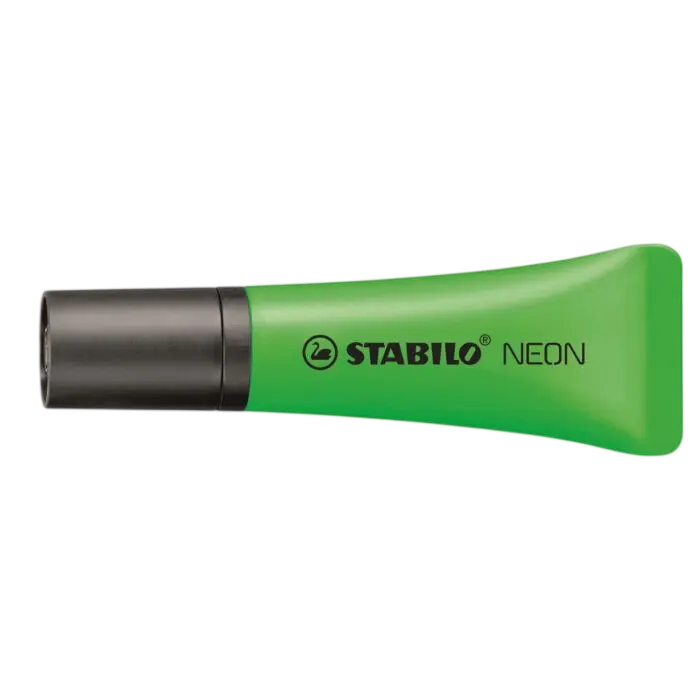 Marqueur Fluorescent STABILO Néon en Biseau Vert