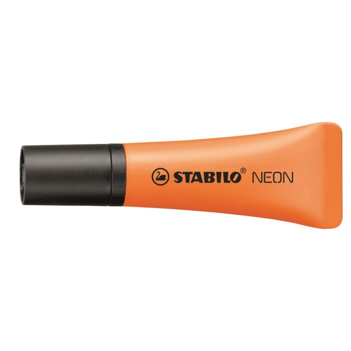 Marqueur Fluorescent STABILO Néon en Biseau Orange