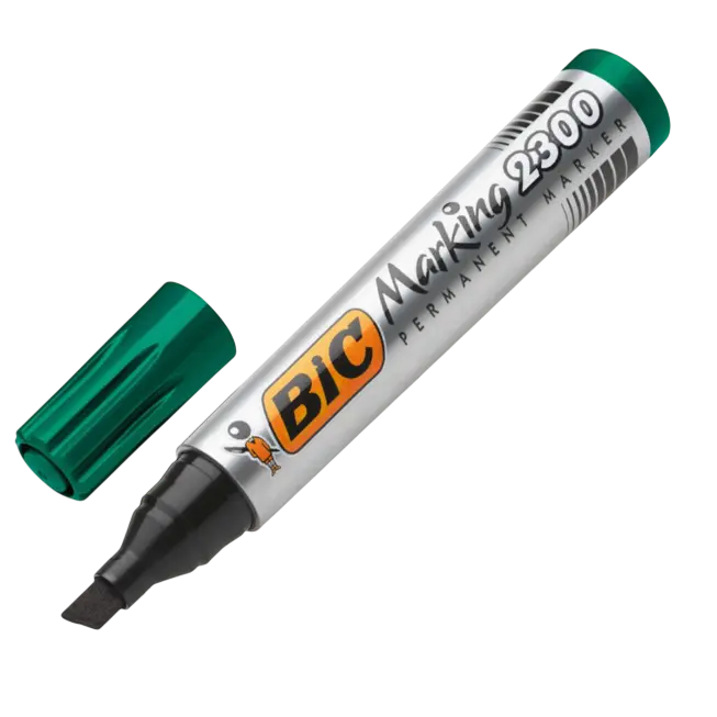 Marqueur Permanent BIC Marking 2300 Coupé Vert