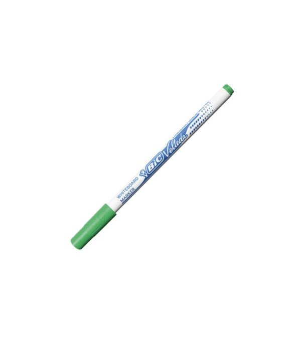 Marqueur Feutre BIC Velleda 1721 02 Pointe fine 1.5mm Vert pour ardoise