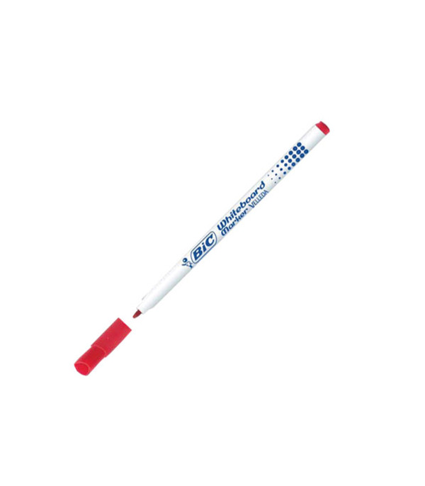 Marqueur Feutre BIC Velleda 1721 03 Pointe fine 1.5mm Rouge pour ardoise