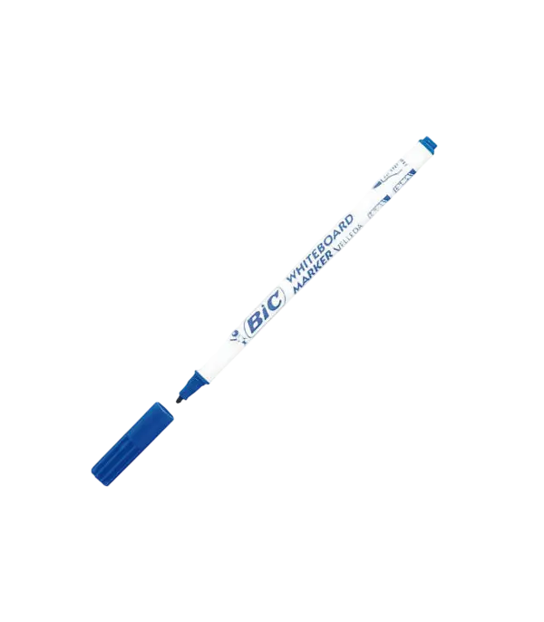 Marqueur Feutre BIC Velleda 1721 06 Pointe fine 1.5mm Bleu pour ardoise