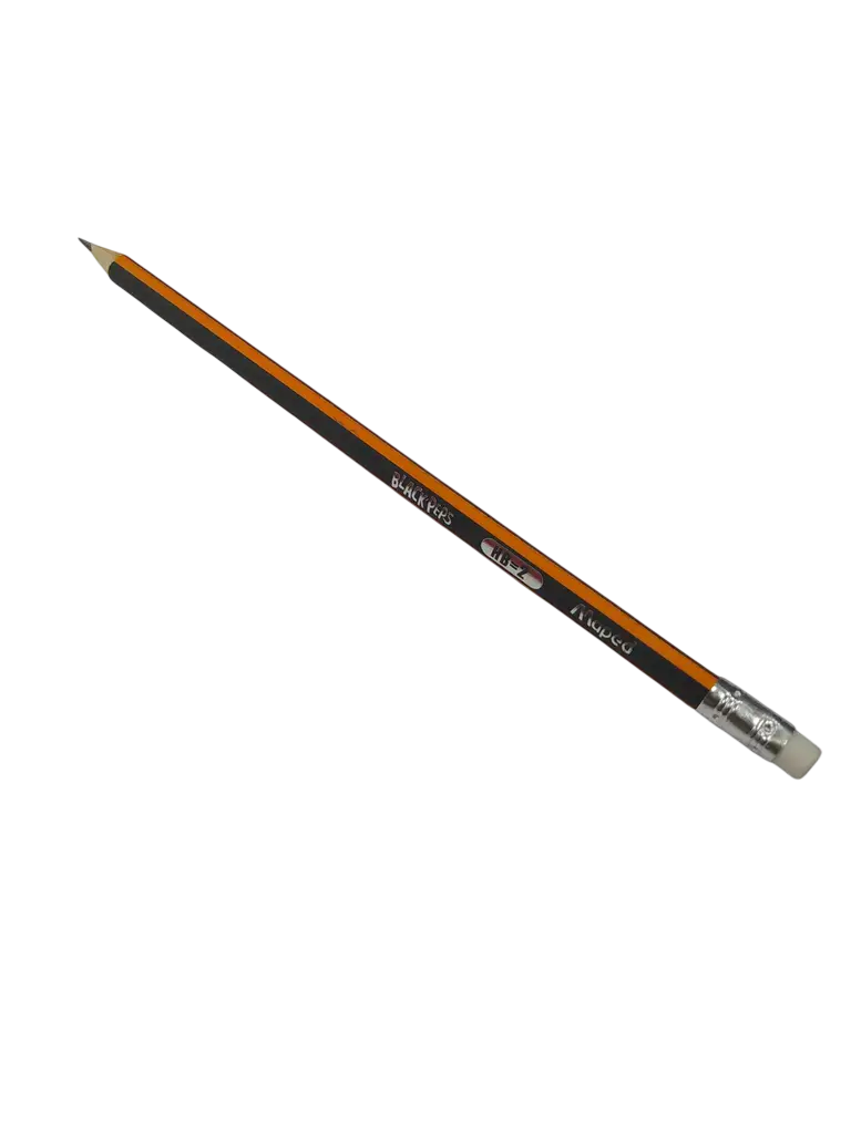 Crayon HB-2 MAPED Black Peps Noir Avec Gomme
