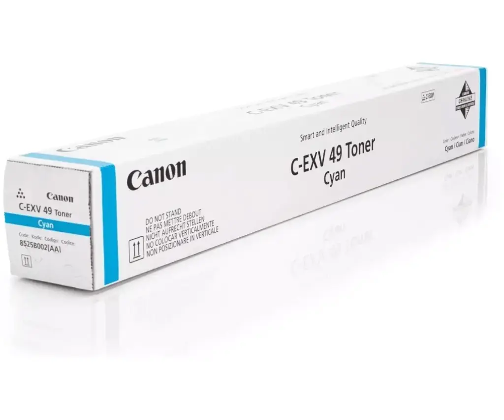 Toner CANON C-EXV49 Cyan pour photocopieur C3320I/C3325I 19000 pages 