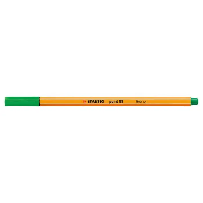 Stylo STABILO Point 88 Fine vert