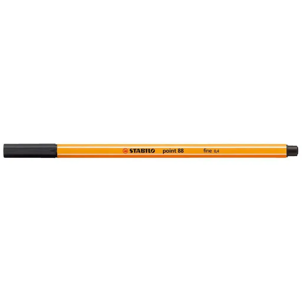 Stylo STABILO Point 88 Fine Noir