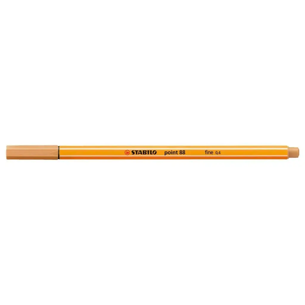 Stylo STABILO Point 88 Fine Ocre Foncé