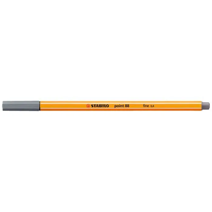 Stylo STABILO Point 88 Fine Gris Foncé