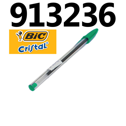 Stylo à Bille BIC Cristal Original 1.0mm Vert