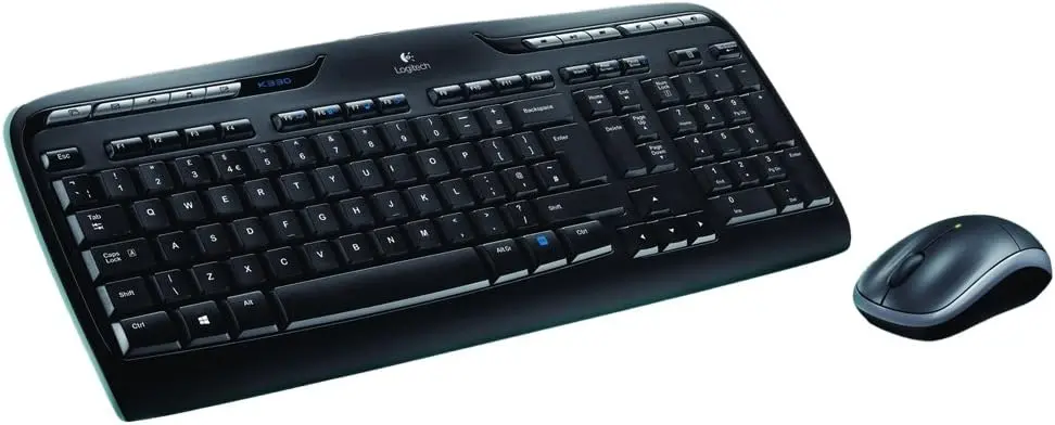 Kit Clavier Souris sans Fil LOGITECH WIRELESS COMBO MK330 Azerty Noir