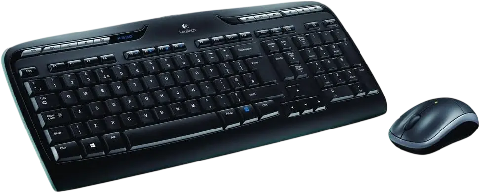 Kit Clavier Souris sans Fil LOGITECH WIRELESS COMBO MK330 Azerty Noir