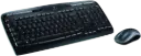 Kit Clavier Souris sans Fil LOGITECH WIRELESS COMBO MK330 Azerty Noir
