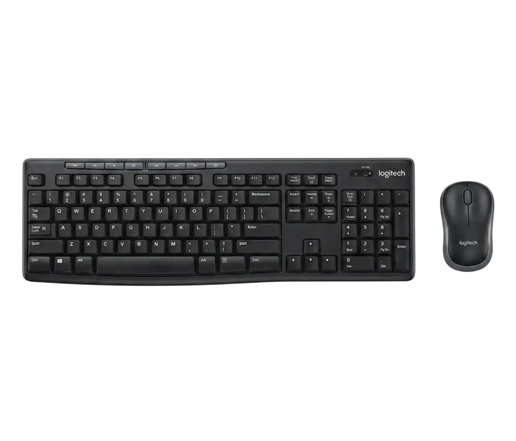 Kit Clavier Souris sans Fil LOGITECH MK270 Azerty Noir