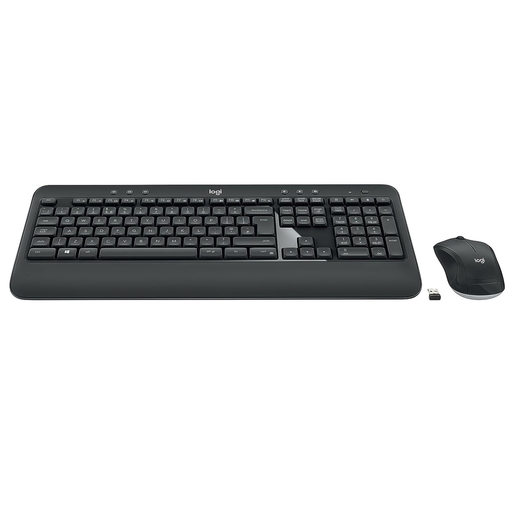 Kit clavier souris sans fil LOGITECH MK540 Advanced, UK Qwerty Noir
