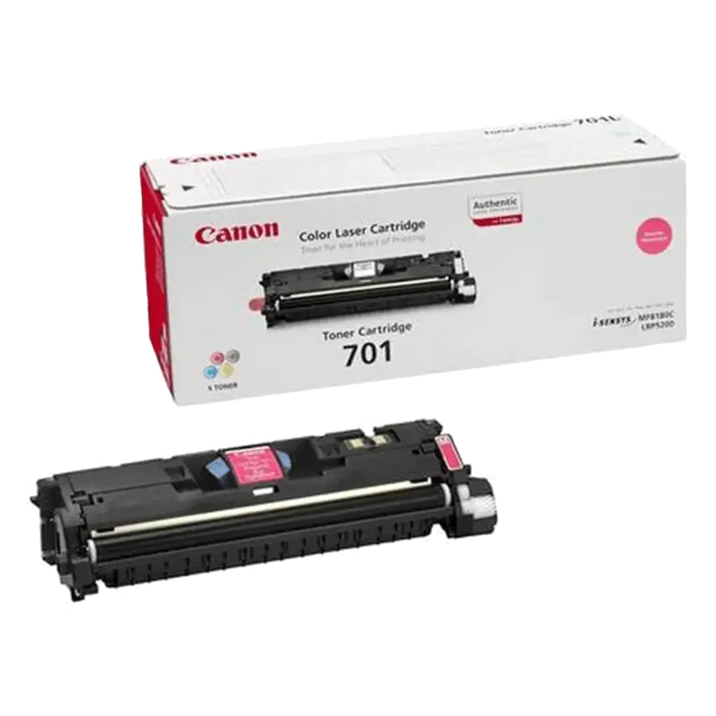 Toner CANON 701 Magenta Pour Imprimantes LBP-5200/MF-8180 