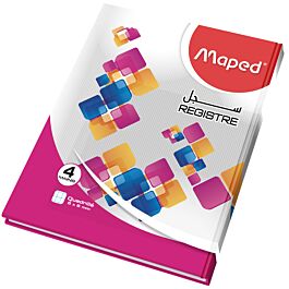 Registre MAPED 4 mains A4
