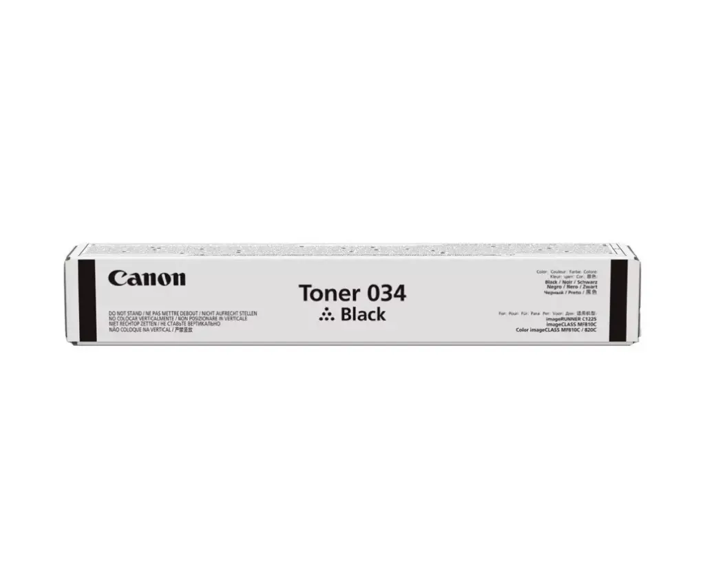 Toner CANON 034 Noir Pour Imprimante C1225