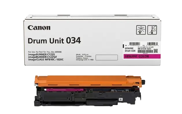 Kit Tambour CANON 034 Magenta pour Imprimantes Canon imageRUNNER ADVANCE C1225