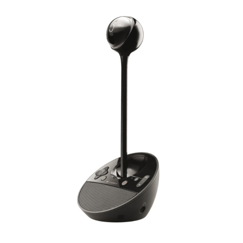Caméra De Visioconférence LOGITECH BCC950 Full HD 1080p  Zoom 1.2x Microphone Omnidirectionnel  Avec Télécommande Support D'extension 228mm Certifiée Skype For Business