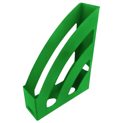 Porte Revue TECHNO A4 en PS Vert