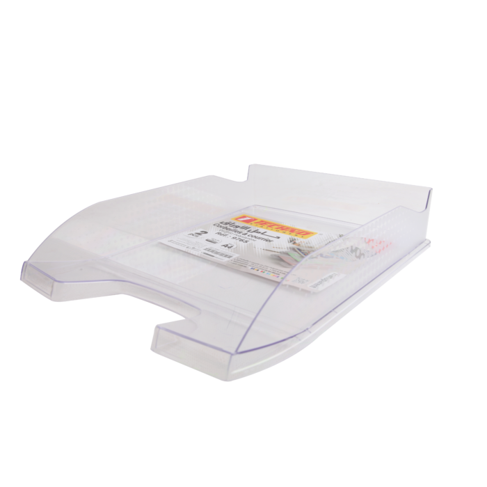 Bac à Courrier TECHNO en Plastique Transparent