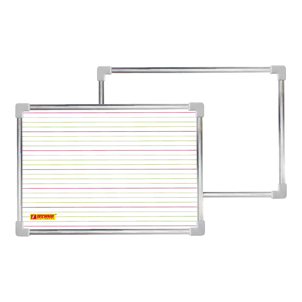 Ardoise TECHNO Double Face Cadre en Aluminium