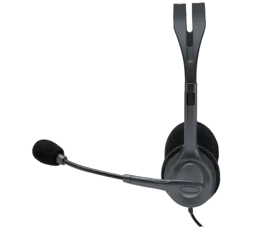 Casque Microphone LOGITECH H111 Filaire Gris