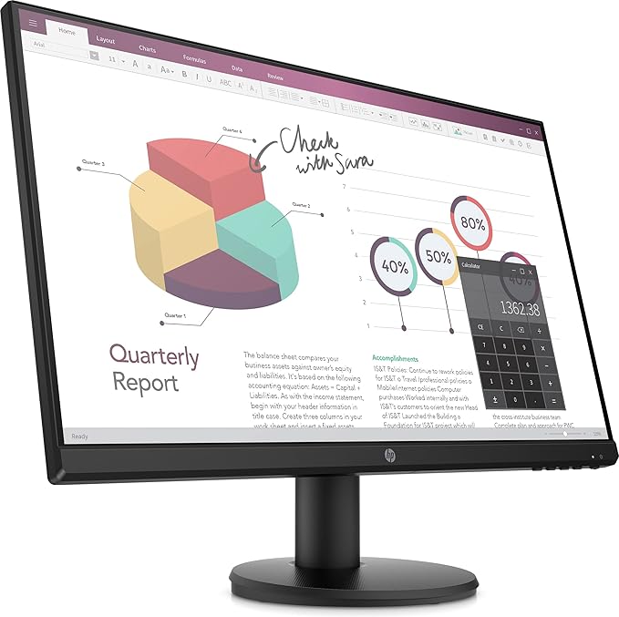 Ecran HP P24v G4 23.8" IPS FHD 60Hz
