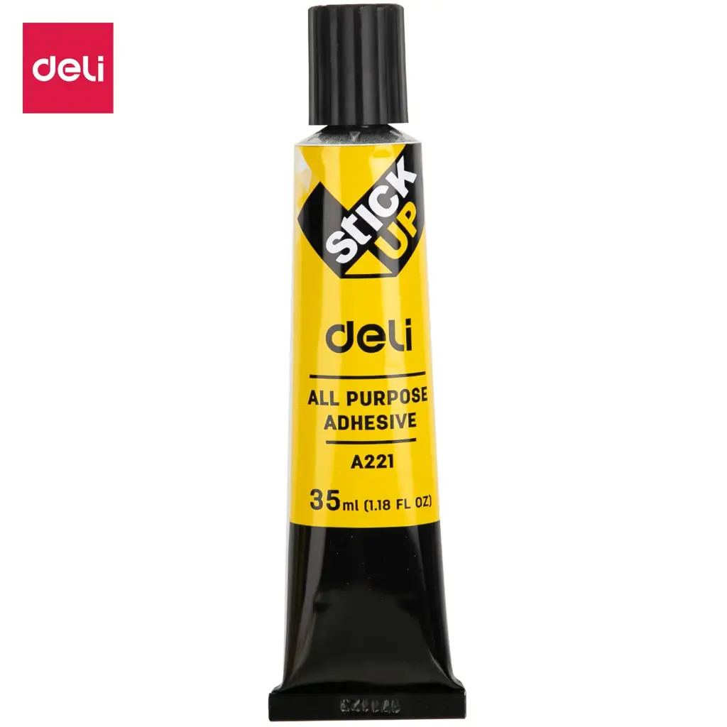 Colle DELI Stick Up A221 10 Adhésive Multi Usage Tube Applicateur En Aluminium De 35ml