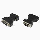Adaptateur DVI-I 24+5 Femelle VGA Mâle