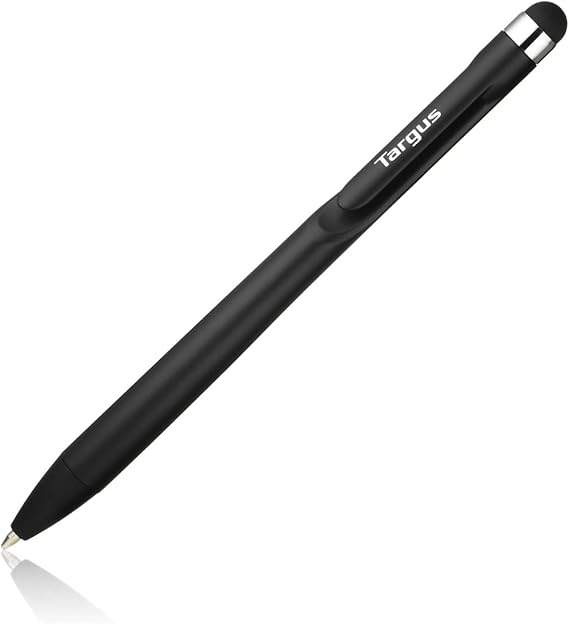 Stylet TARGUS 2-en-1 pour écran tactile iPad iPhone Noir