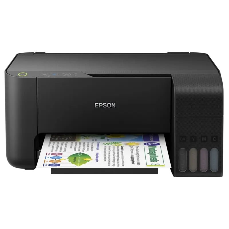 Imprimante Multifonction Jet d'Encre EPSON EcoTank L3110 Couleur A4 à Réservoir