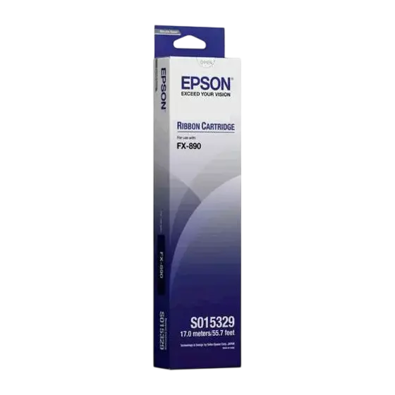 Ruban EPSON S015329 Noir pour Imprimante Epson FX 890 890II 890IIN