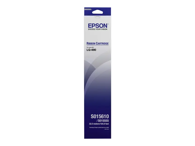 Ruban EPSON Noir pour Imprimante LQ-690 LQ-690IIN LQ-690II