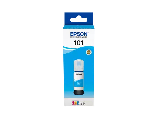 Bouteille D'encre EPSON 101 EcoTank Cyan Pour ITS L6170 L4160 L4150 L6190 L6160