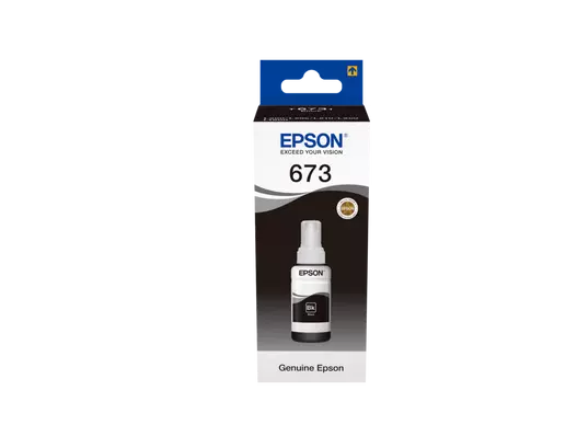Bouteille D'encre EPSON T6731 Noir Pour ITS L800 L1800 L810 L850