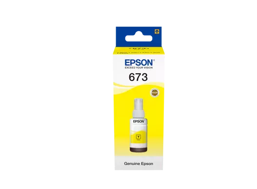 Bouteille D'encre EPSON T6734 Yellow Pour ITS L800 L1800 L810 L850