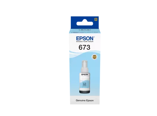 Bouteille D'encre EPSON T6735 Light Cyan Pour ITS L800 L1800 L810 L850