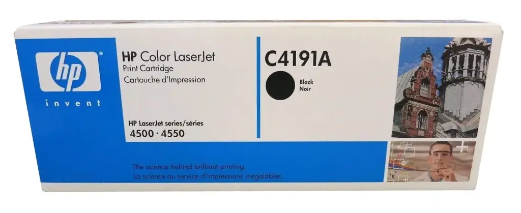 Toner HP 91A Noir Pour Imprimantes Laserjet 4500 4550 