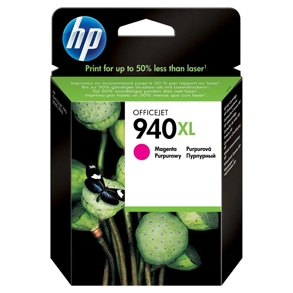 Cartouche D'encre HP 940XL Magenta pour Imprimantes Officejet Pro 8000 8500 Séries 8500A 
