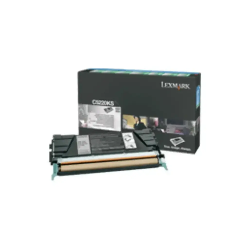 Toner LEXMARK C5220KS Noir Pour C522 524 530 532 534 4 000 Pages
