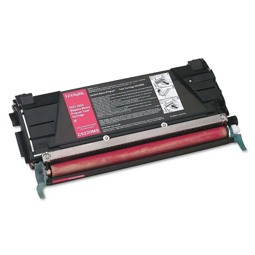 Toner LEXMARK C5220MS Magenta Pour C522 C524 C530 C532 C534 ‎3 000 Pages