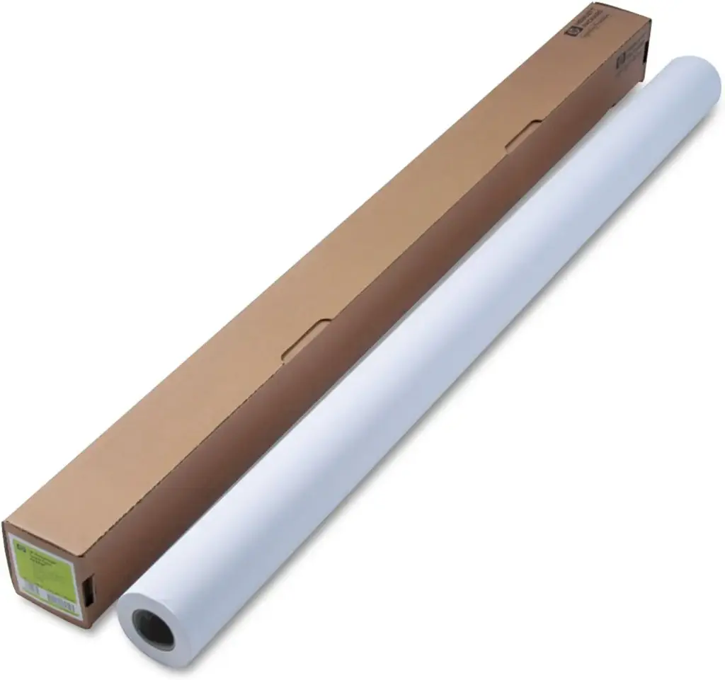 Rouleau de papier plotter HP couché  130g/m² 54" 1372 mmx30,5 m