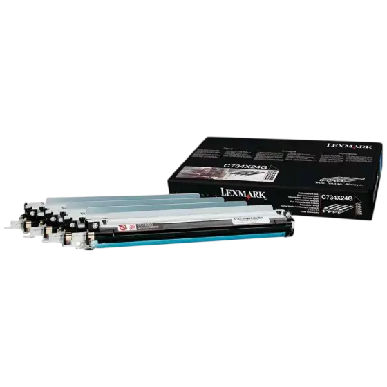 Jeu de 4 Photoconducteur LEXMARK C748e, C746n, X736de, X738de, X734de, X738dte, C736n, C734dn X748dte, C748de, C746dn, X748de, C748dte, C746dtn, C736dtn, X746de, C734dtn, C736dn