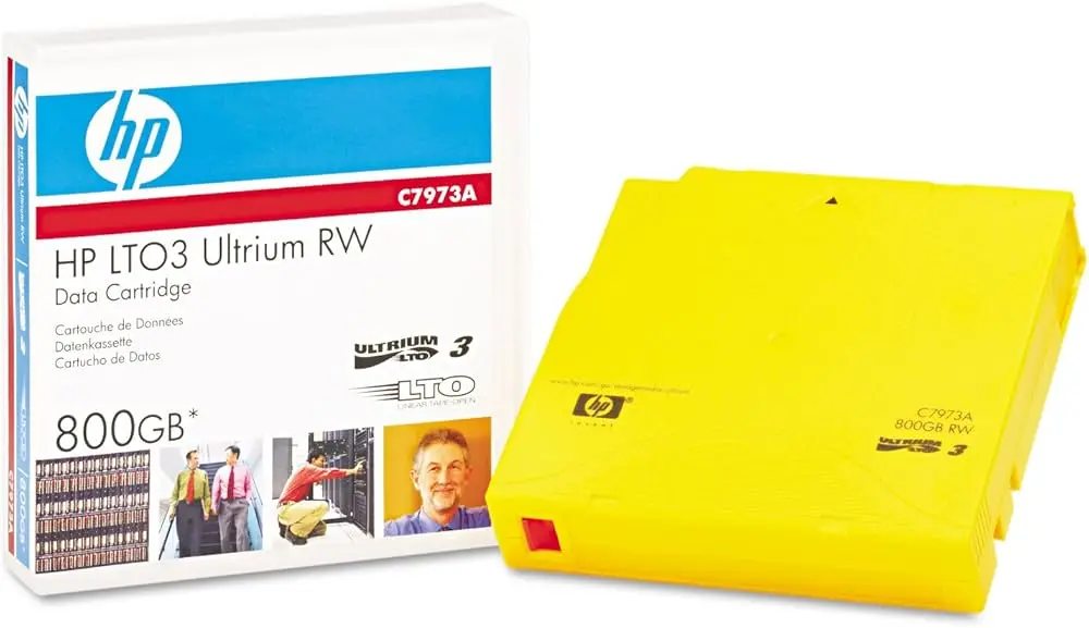Cassette De Données HP Ultrium LTO3 800Go