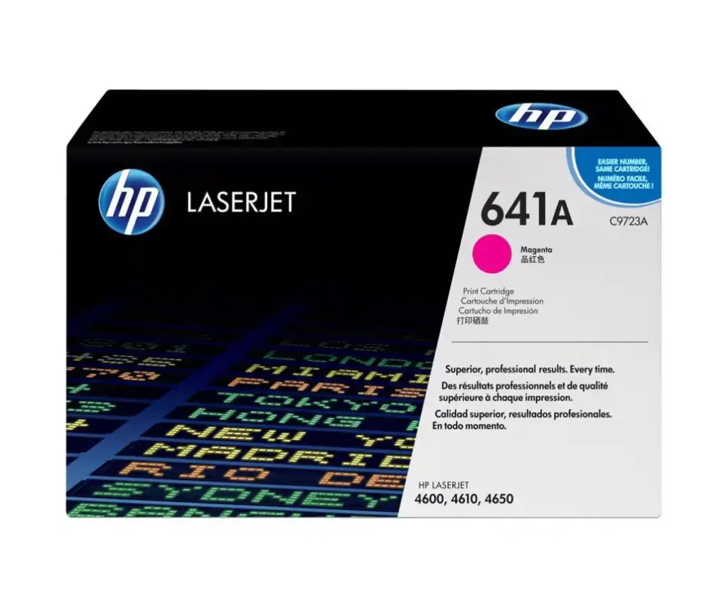 Toner HP 641A Magenta Pour Imprimantes 4600 4610 4650 