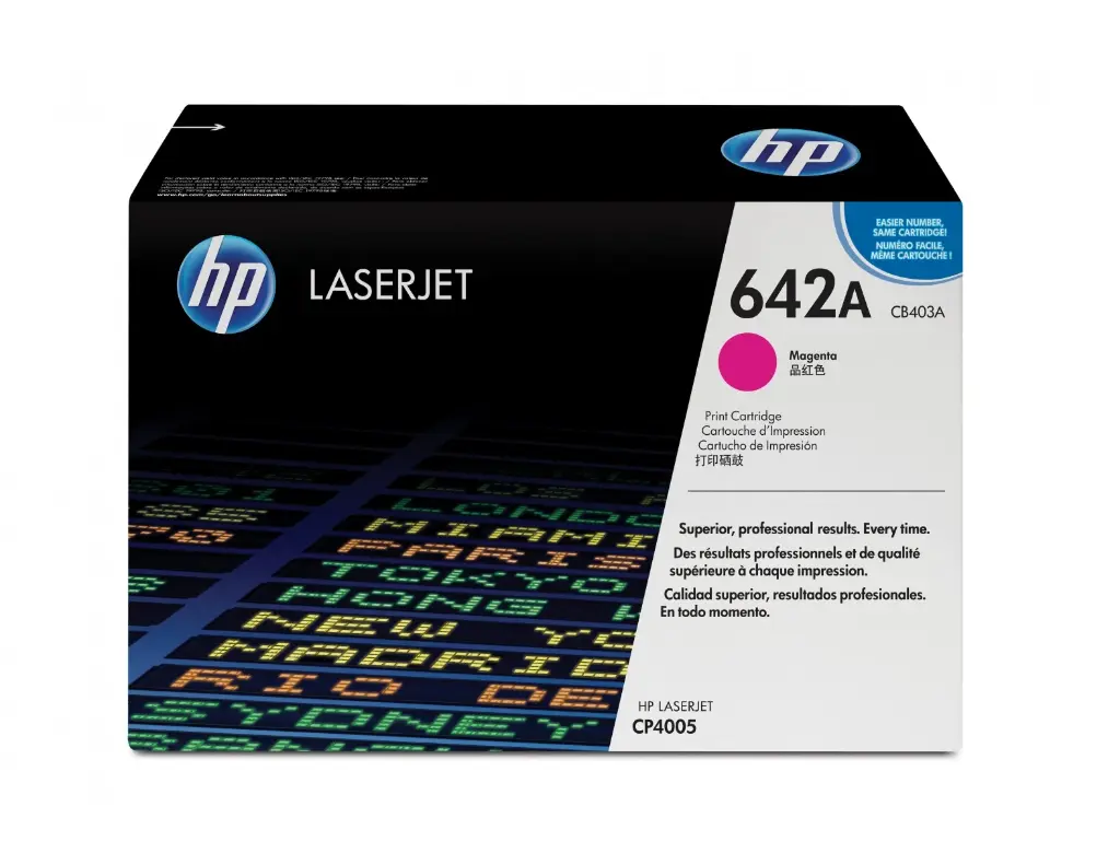 Toner HP 642A Magenta Pour Laserjet CP4005 7500 pages 