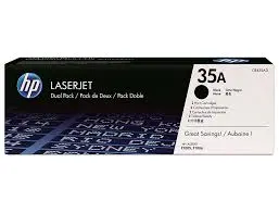 Pack de 2 Toners HP 35A Noir Pour Imprimante LaserJet P1005 1006